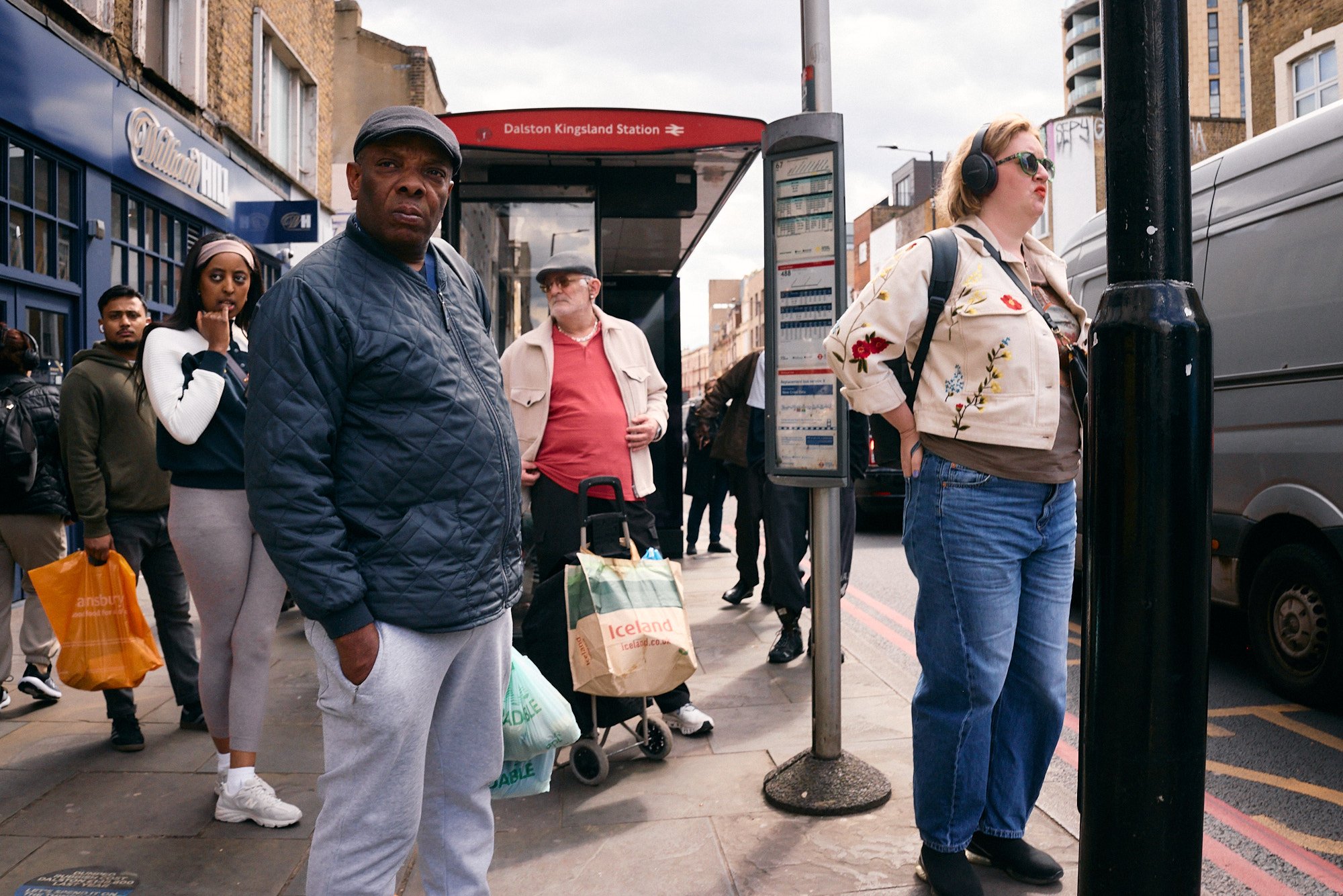 Steet Photography London | Dalston Bus Stop