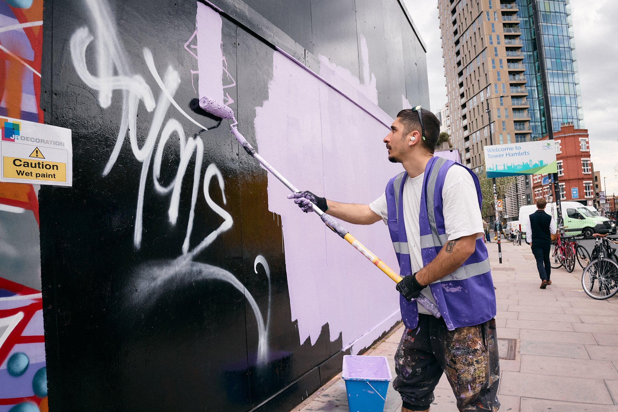 Steet Photography London | Shoreditch Buff Out