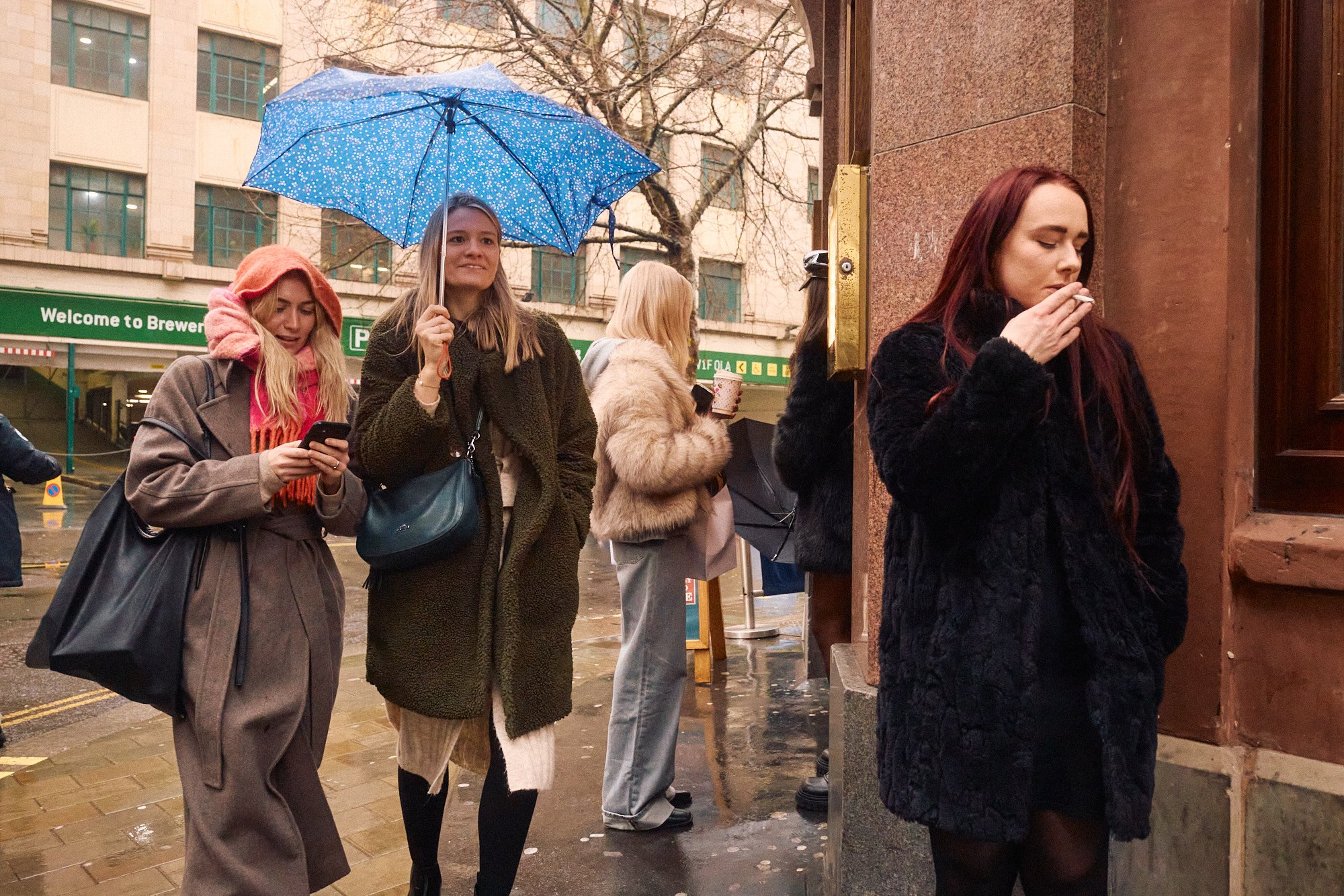 Steet Photography London | Smoking Alone