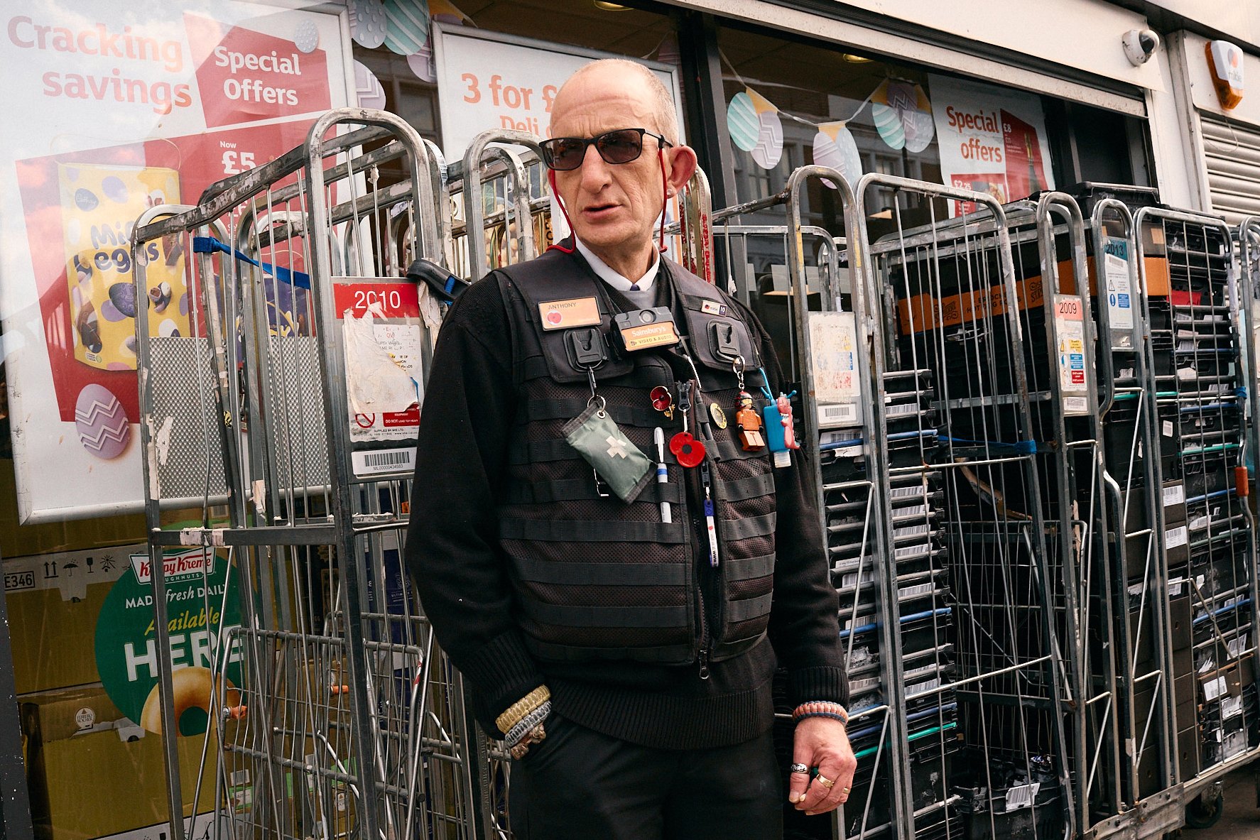 Steet Photography London | Decorated Shop Security
