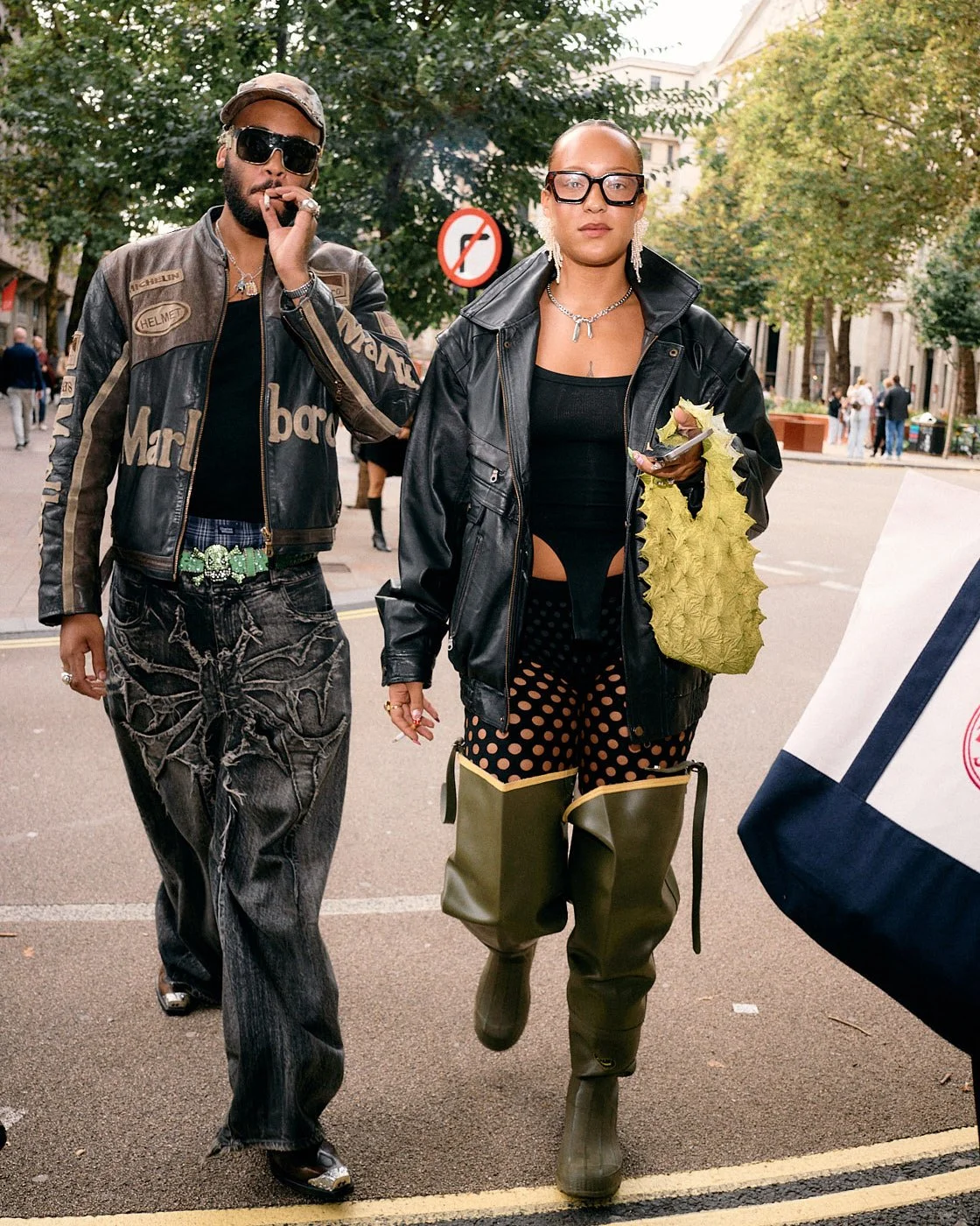 STREET FASION 写真集 ／Paris ・London Best of London Fashion Week SS26 Street Style: Womenswear and