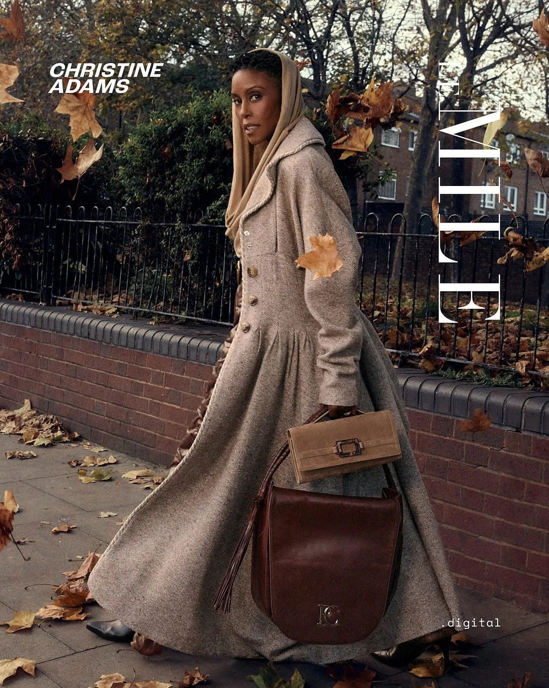 Christine Adams x LE MILE Magazine Cover Story: Editorial Fashion Photographer London