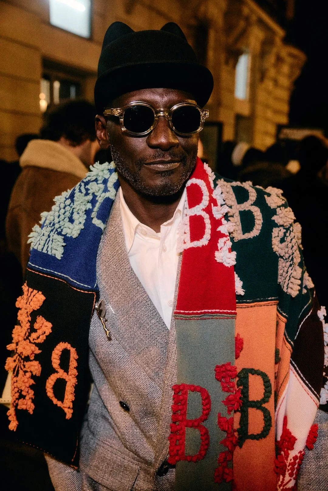 Outside the Ami Paris show at Paris Fashion Week menswear AW26