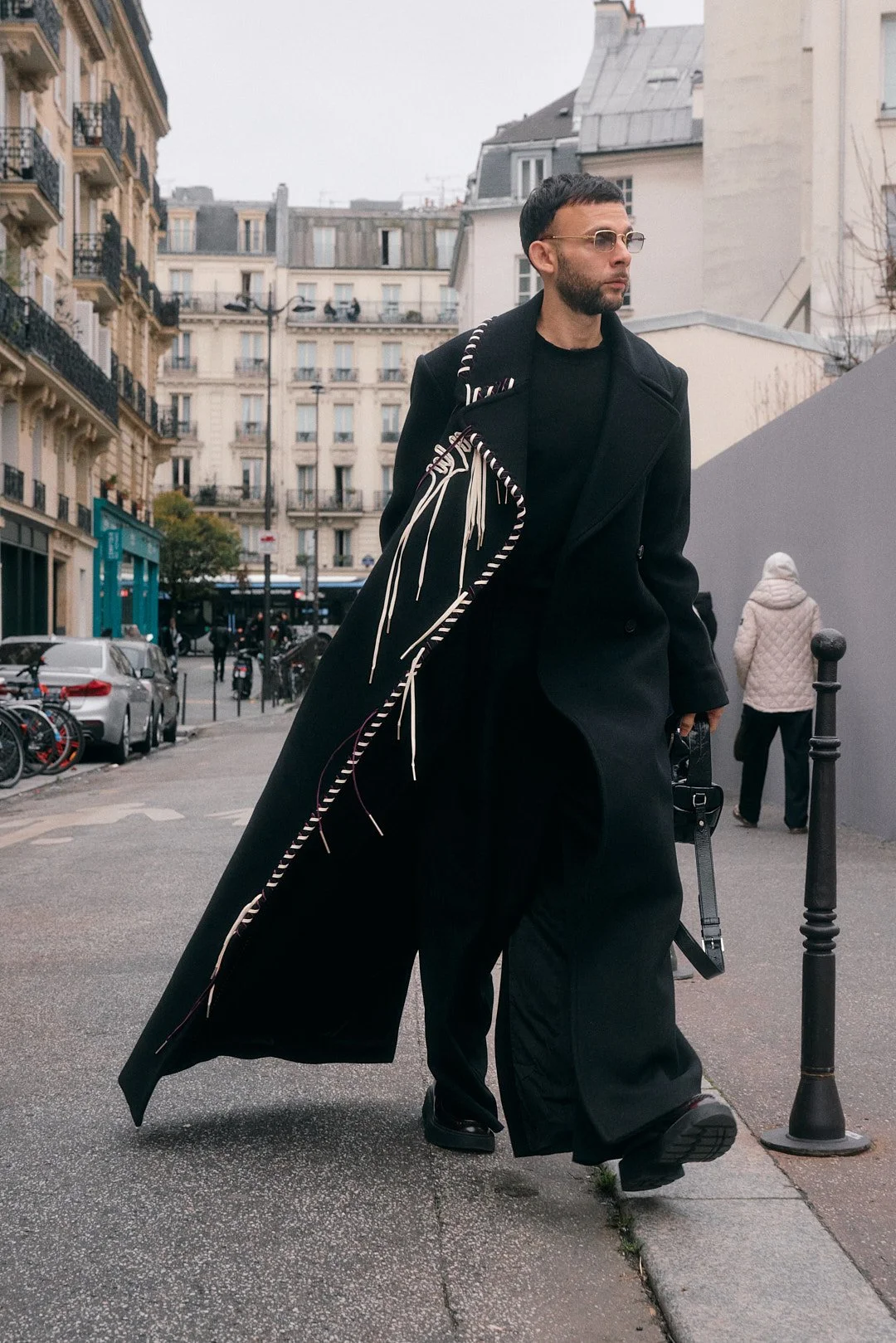 Outside the KidSuper show at Paris Fashion Week menswear AW26
