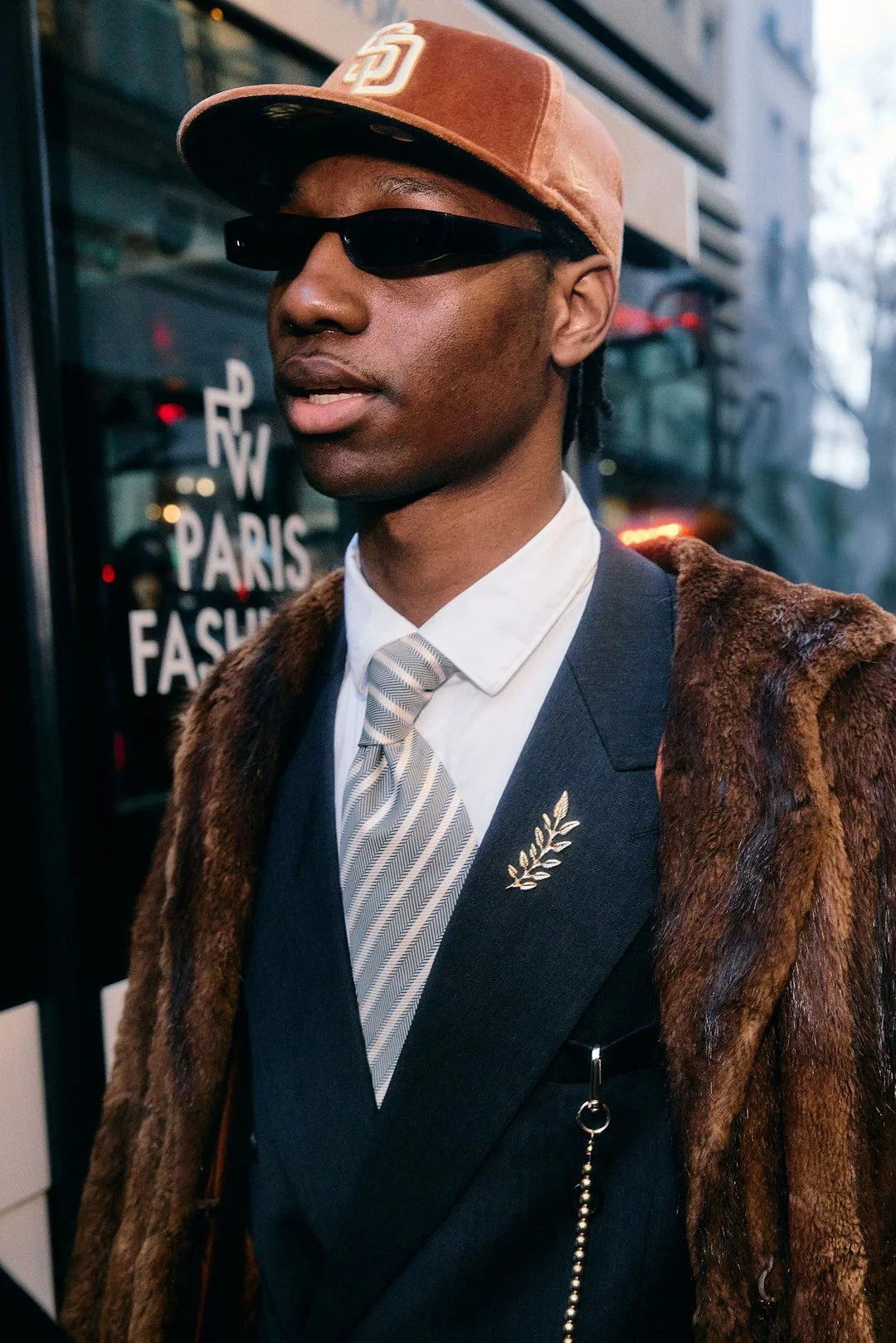 Outside the Yohji Yamamoto show at Paris Fashion Week menswear AW26