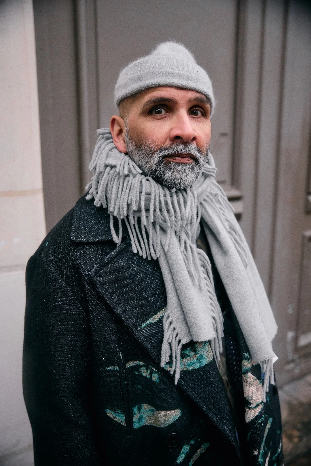 Outside the Junya Watanabe show at Paris Fashion Week menswear AW26