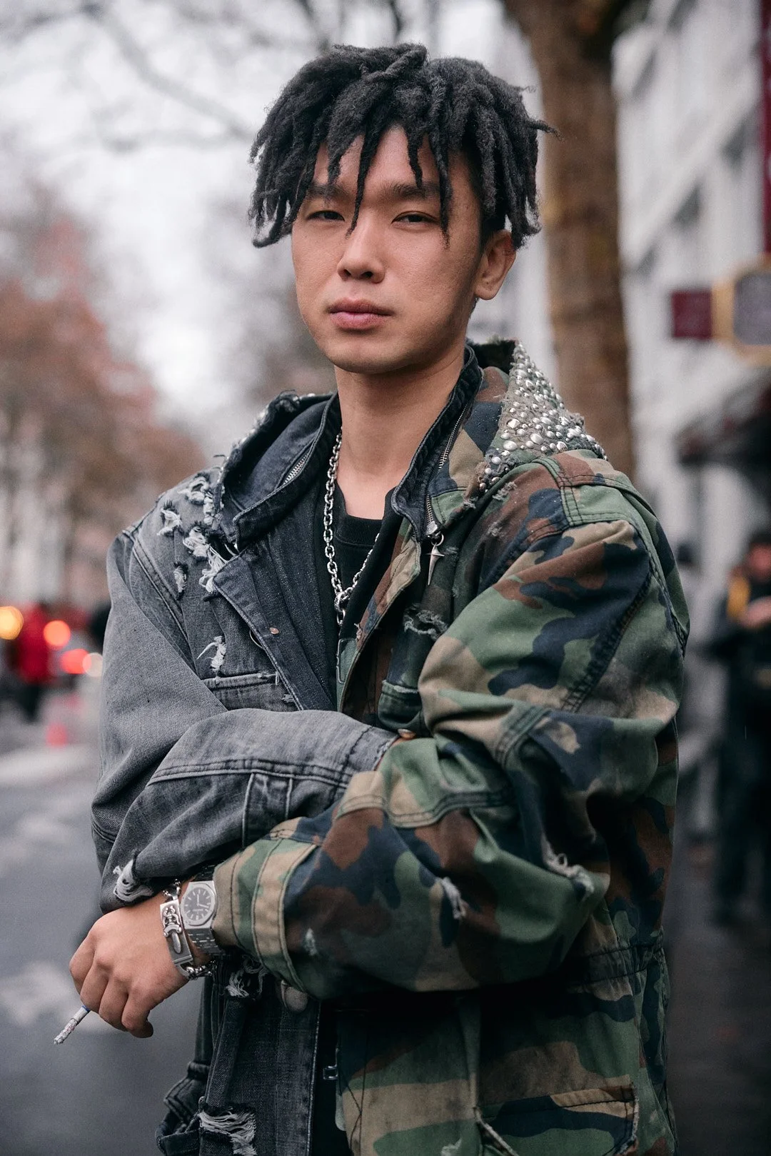 Outside the Junya Watanabe show at Paris Fashion Week menswear AW26Outside the Dior show at Paris Fashion Week menswear AW26