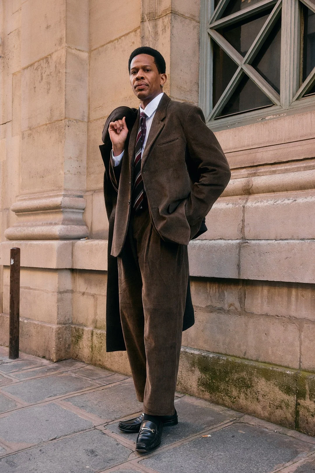 Outside the Ziggy Chen show at Paris Fashion Week menswear AW26