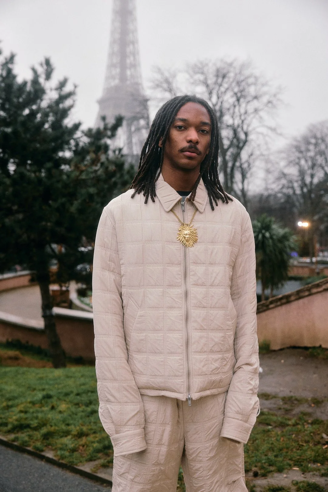 Outside the Taakk show at Paris Fashion Week menswear AW26