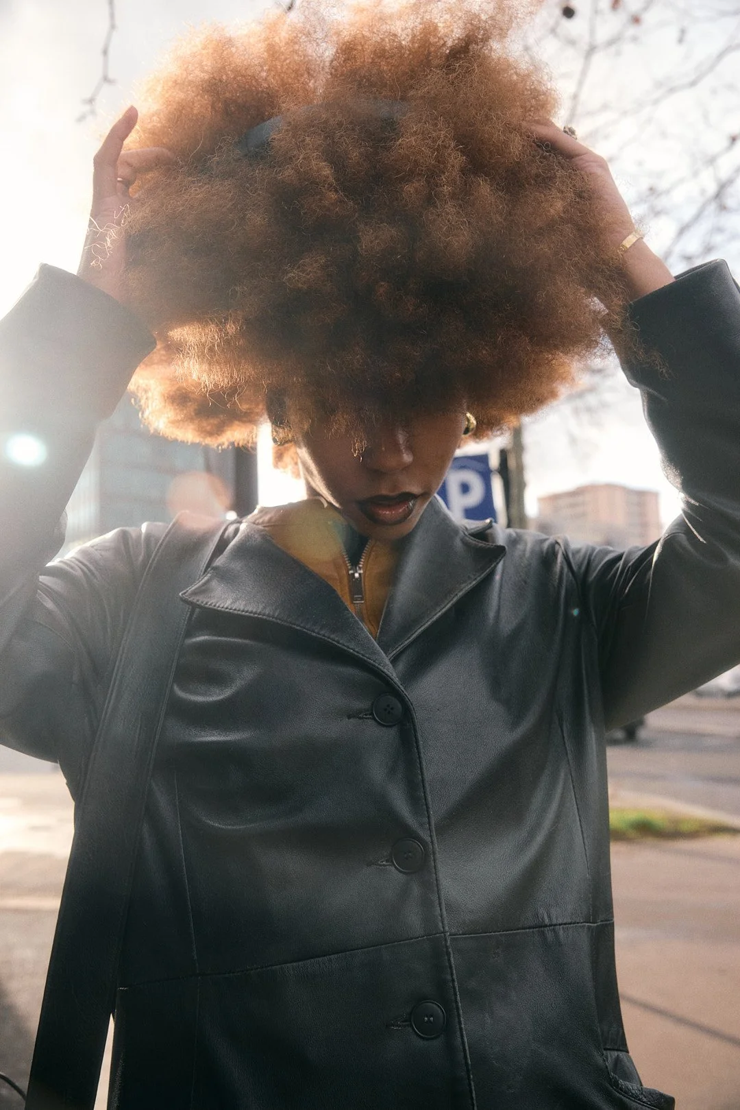 Outside Willy Chavarria menswear show at Paris Fashion Week AW26