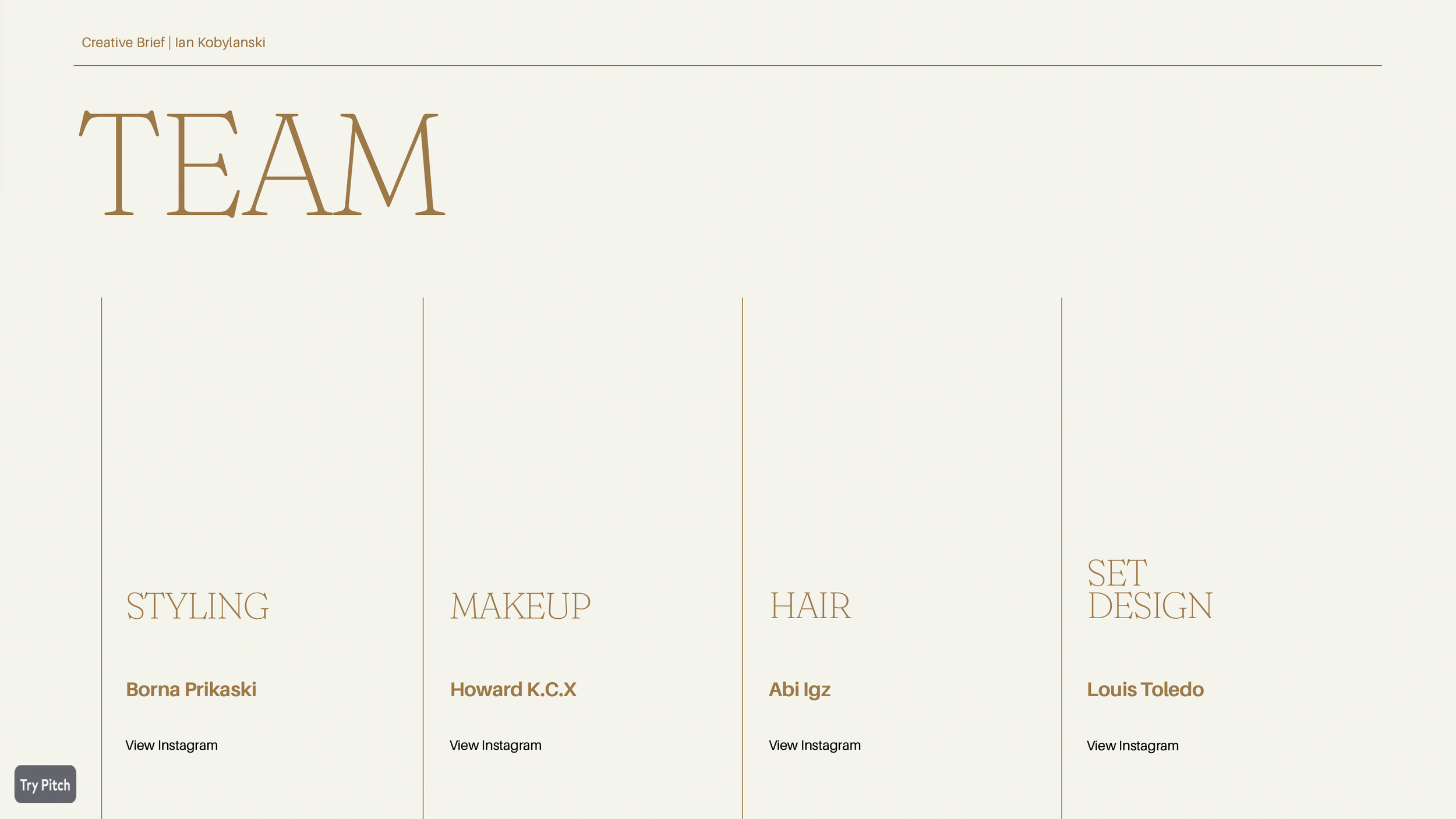 Fashion Photography for LE MILE Magazine in London: Christine Adams Moodboard