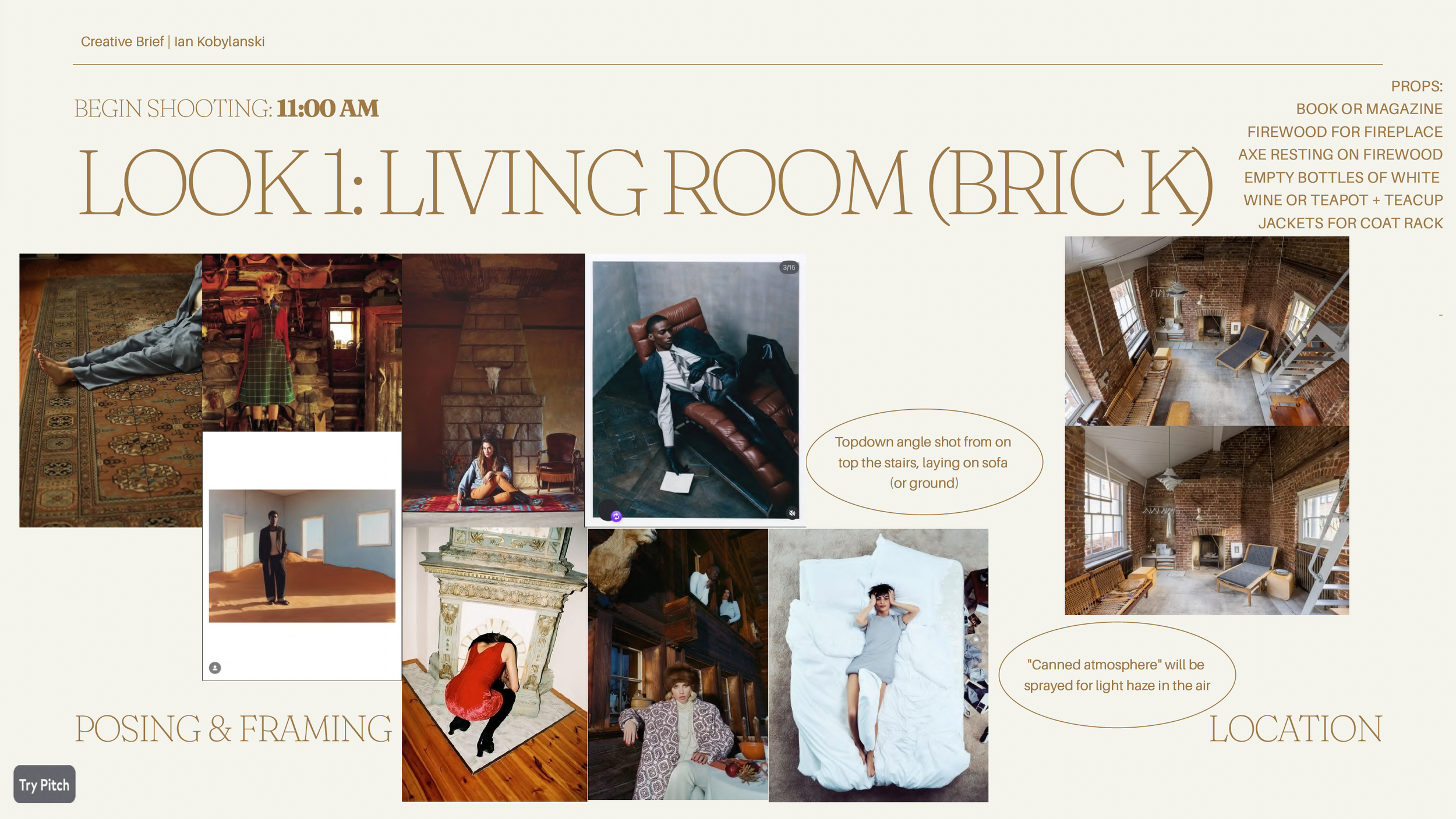 Fashion Photography for LE MILE Magazine in London: Christine Adams Moodboard