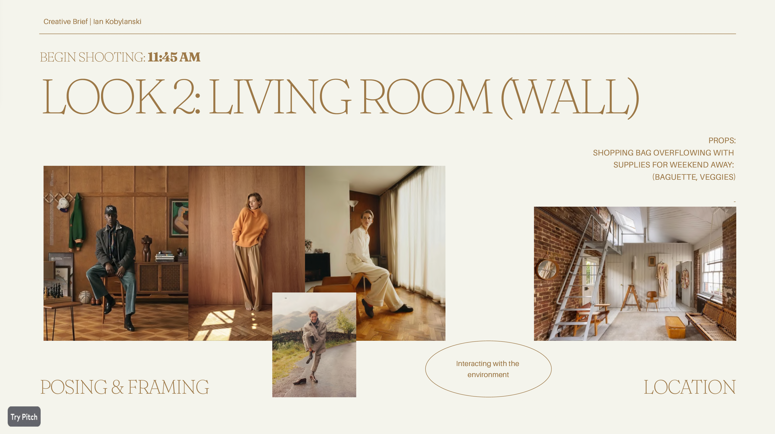 Fashion Photography for LE MILE Magazine in London: Christine Adams Moodboard