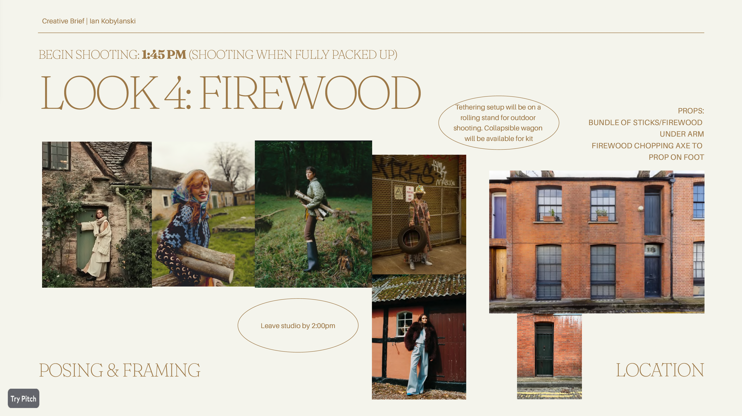 Fashion Photography for LE MILE Magazine in London: Christine Adams Moodboard