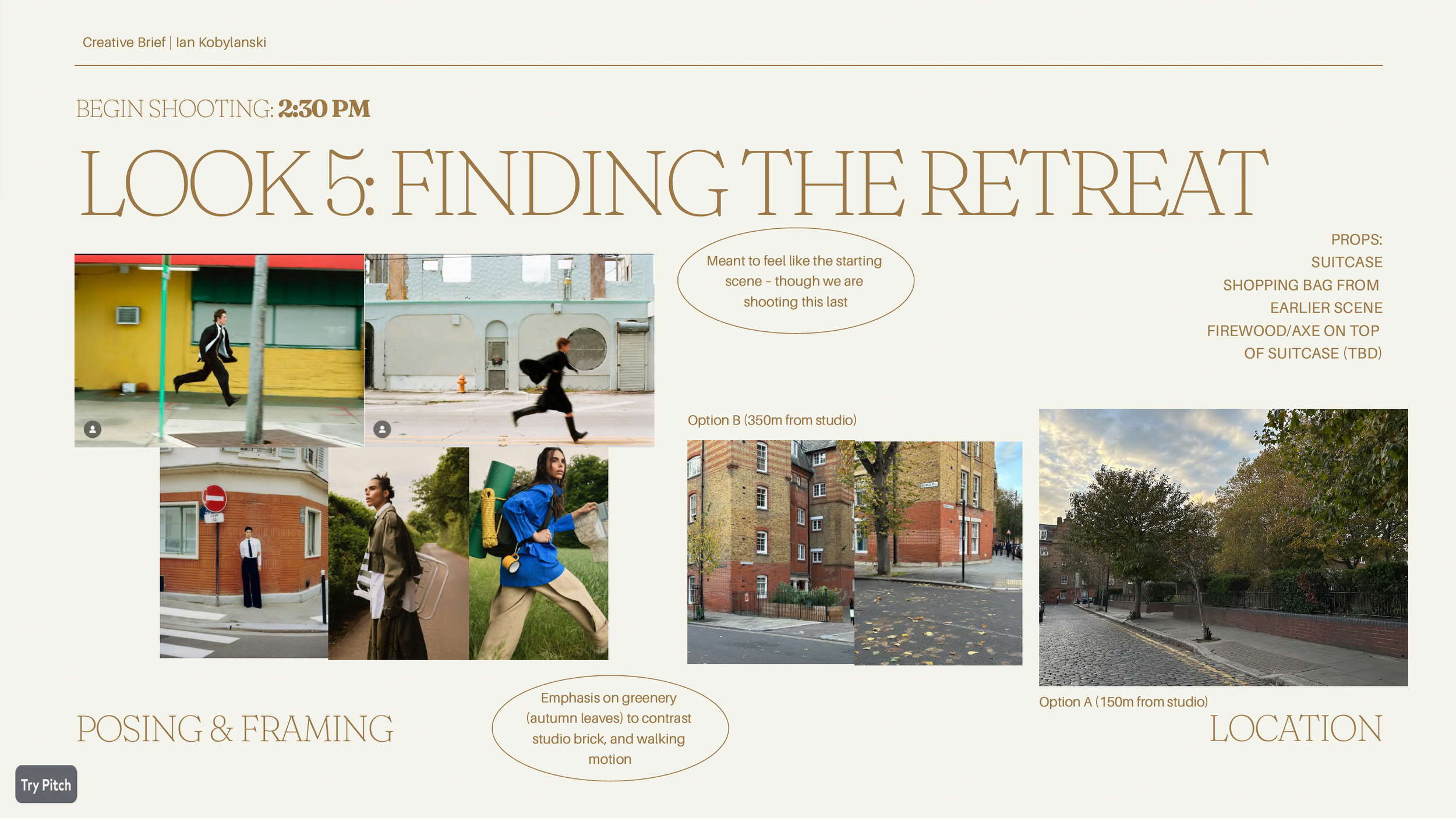 Fashion Photography for LE MILE Magazine in London: Christine Adams Moodboard