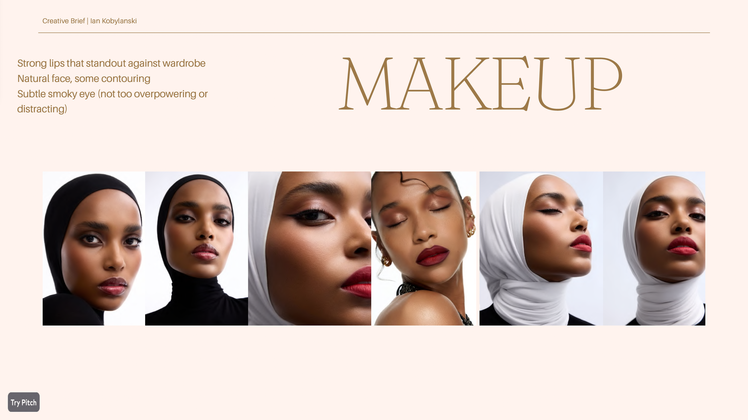 Fashion Photography for LE MILE Magazine in London: Christine Adams Moodboard