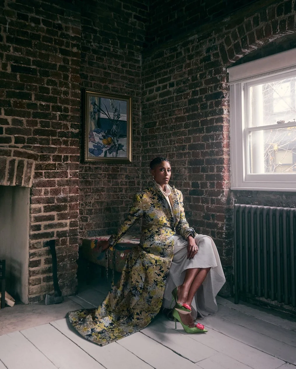 Editorial Fashion Photography in London: Christine Adams for LE MILE Magazine Cover