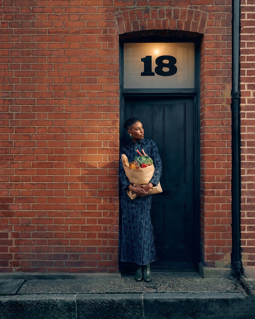 Editorial Fashion Photography in London: Christine Adams for LE MILE Magazine Cover