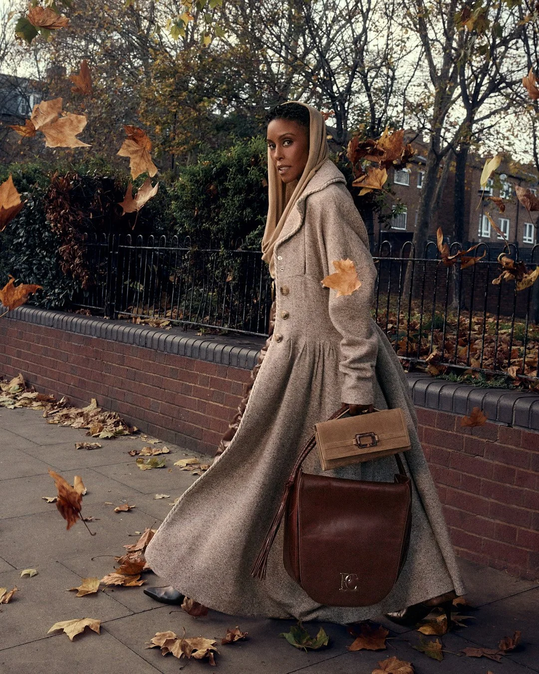 Editorial Fashion Photography in London: Christine Adams for LE MILE Magazine Cover
