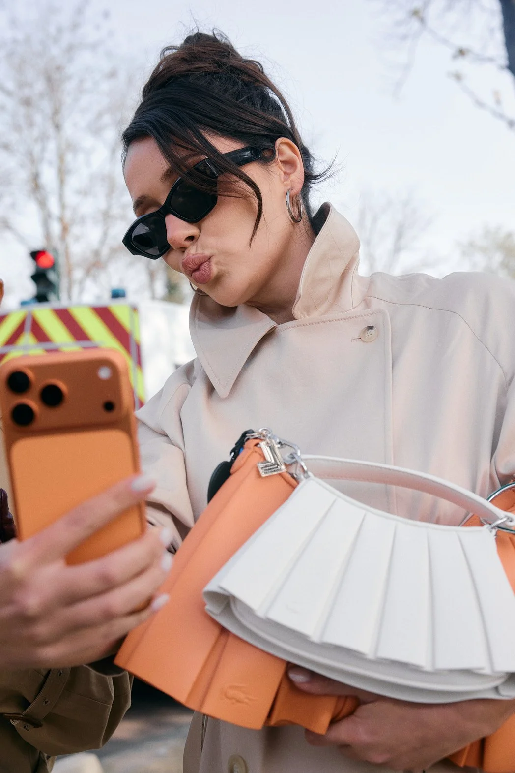 Outside Lacoste | Paris Fashion Week Street Style FW26