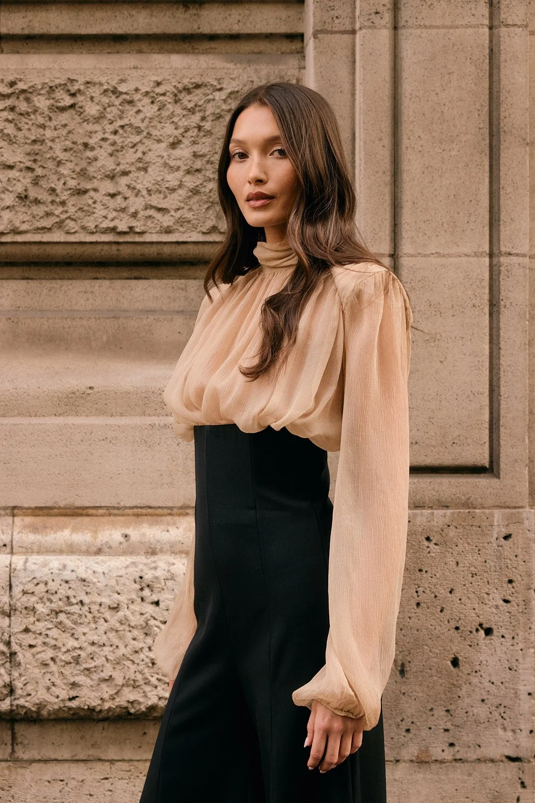 @dcopperman outside Nina Ricci | Paris Fashion Week Street Style FW26