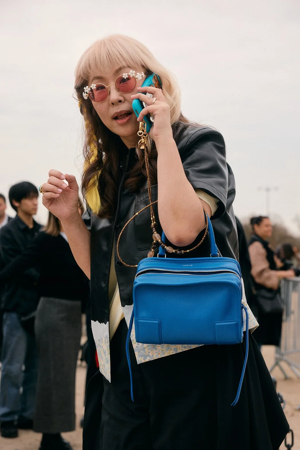 Outside Loewe | Paris Fashion Week Street Style FW26