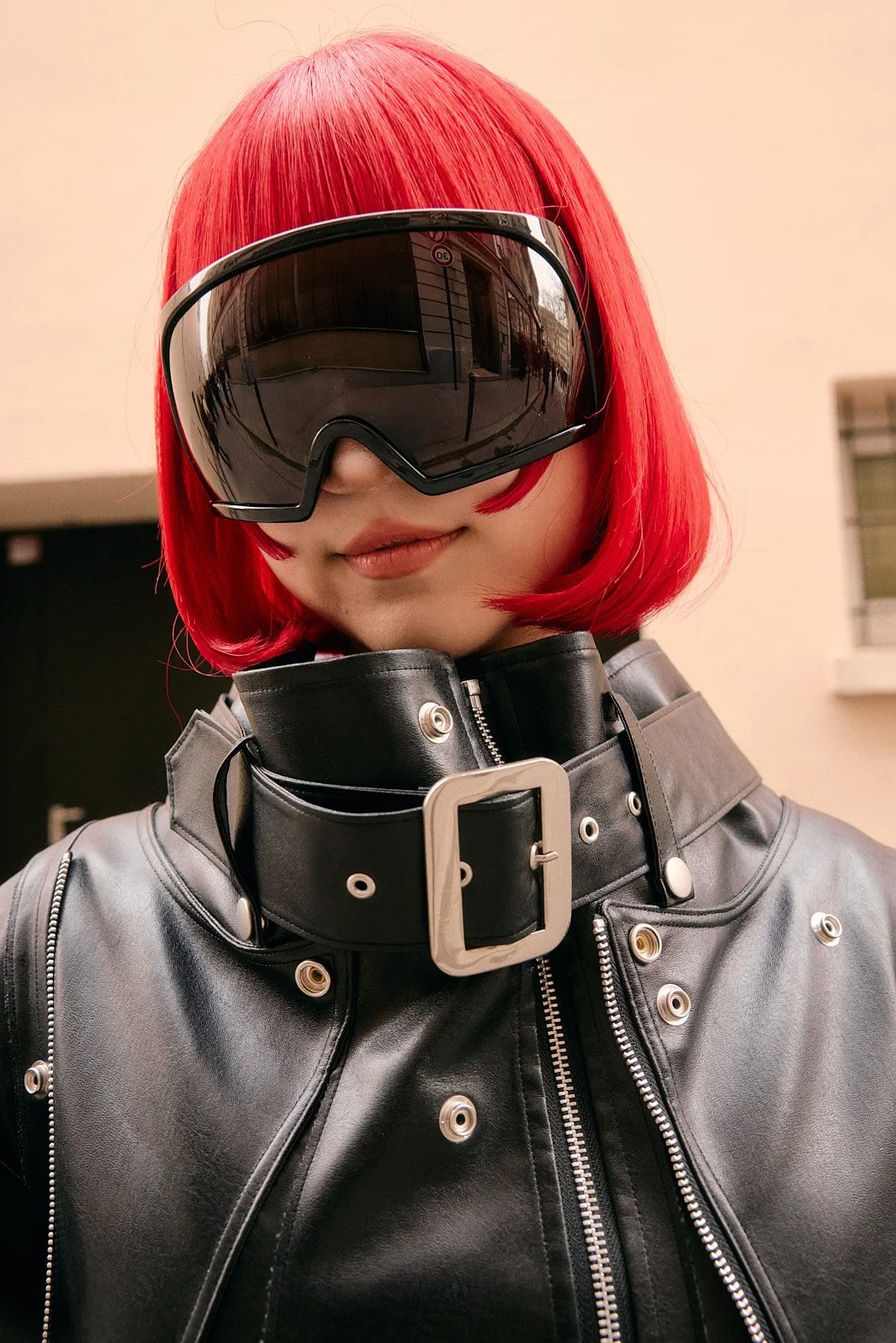 Outside Junya Watanabe | Paris Fashion Week Street Style FW26