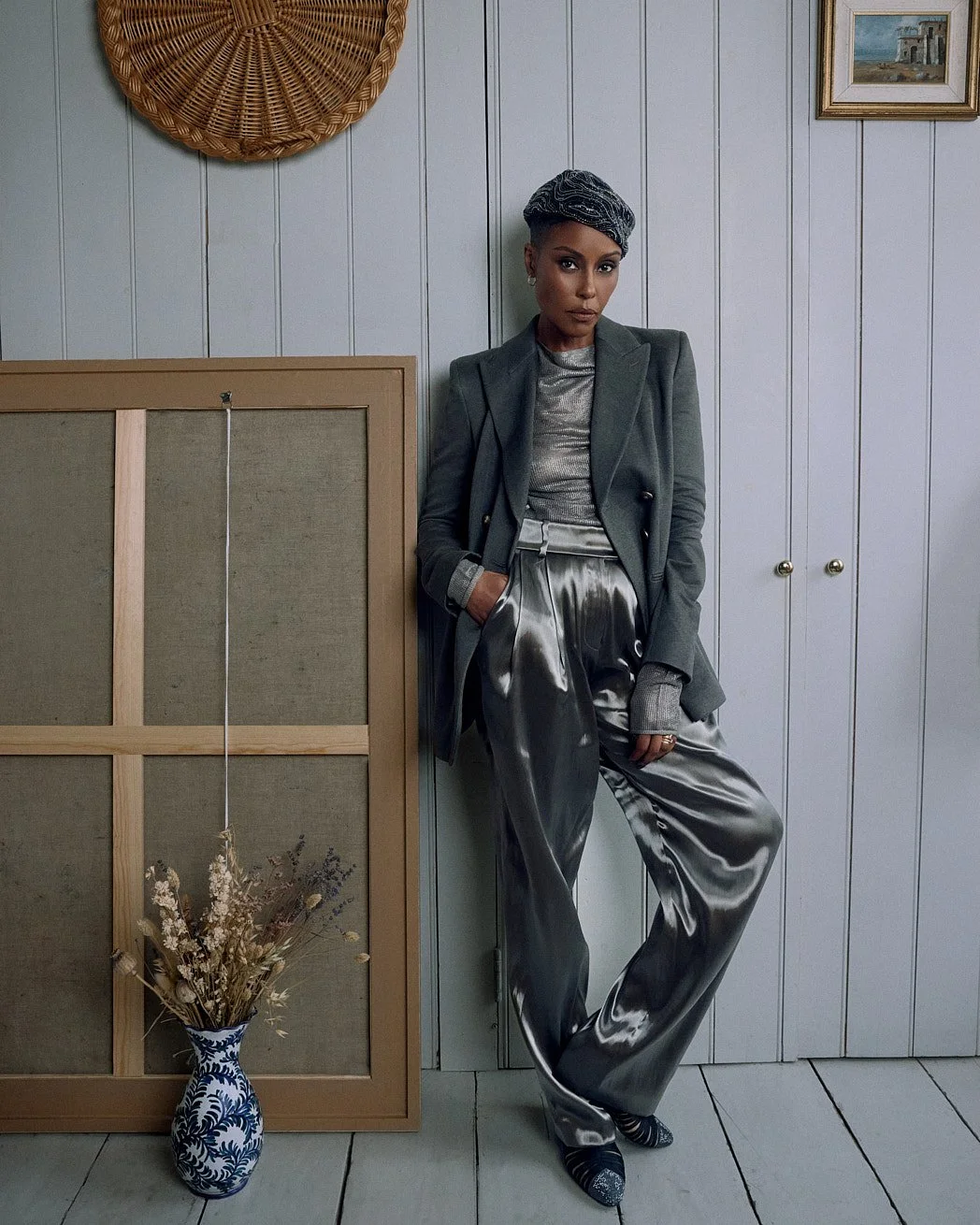 Fashion Photographer London | Actress Christine Adams Wearing Armani for LE MILE Magazine Cover