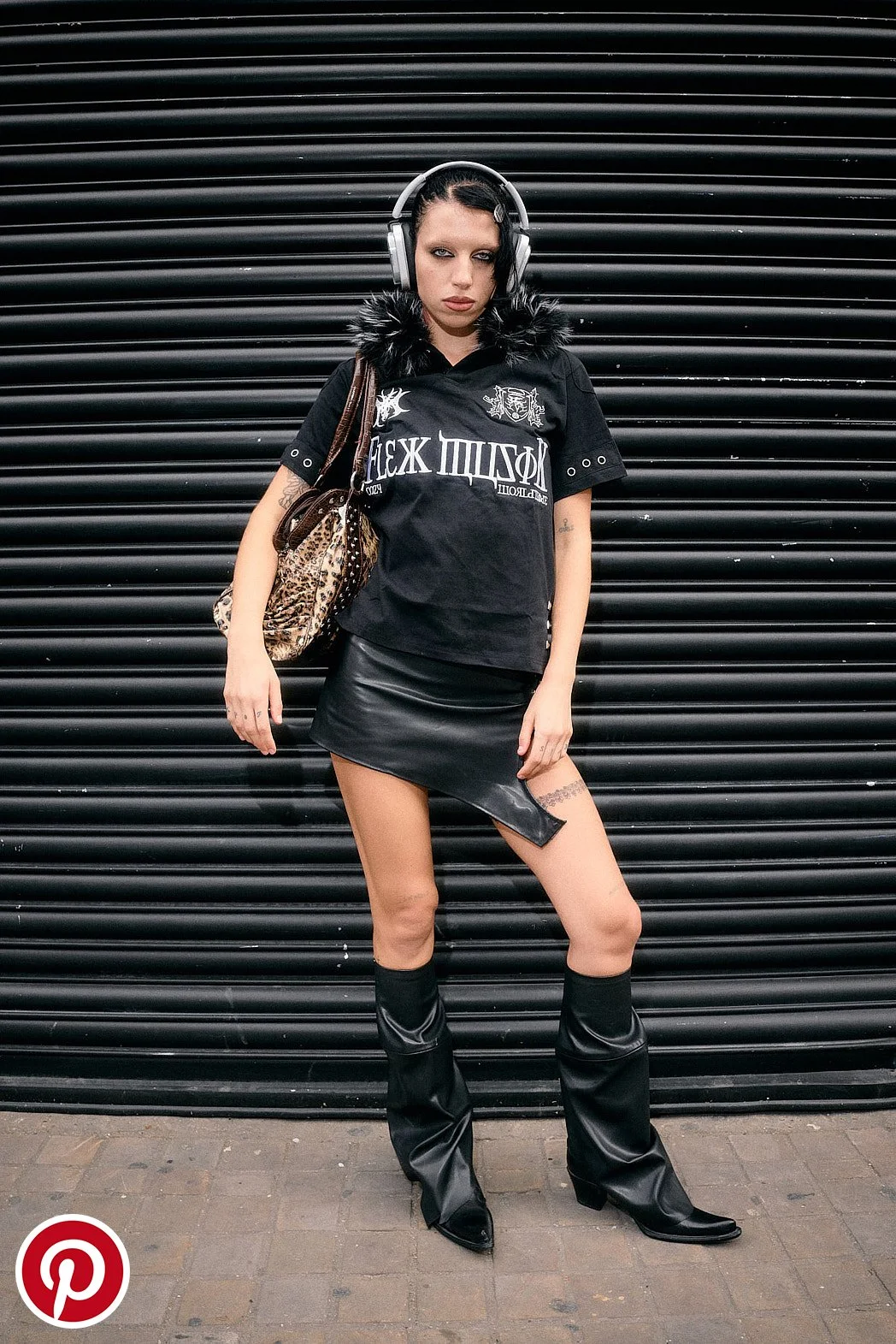 Advertising Photographer London | “Spotted by Pinterest” London Fashion Week Street Style Campaign - Black Shutters