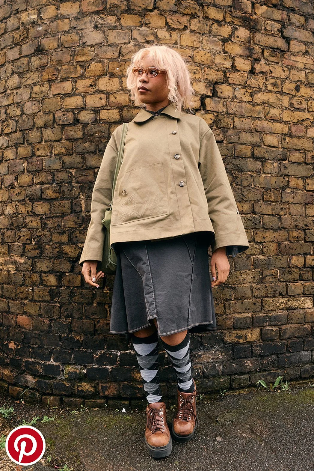 Advertising Photographer London | “Spotted by Pinterest” London Fashion Week Street Style Campaign - Chore Coat and Skirt