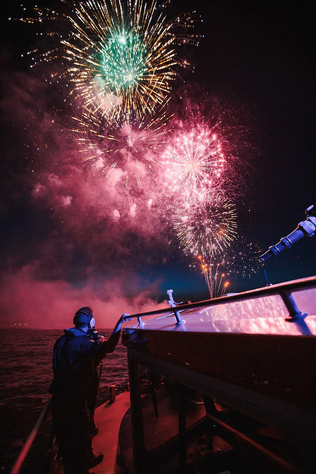 Advertising Photographer London | Vancouver Fire Department Documented for Firetruck Manufacturer Rosenbauer - Fireworks