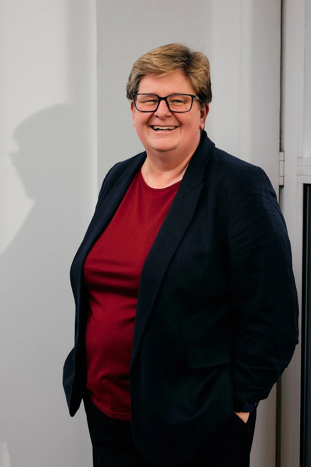 Personal Branding Photographer London | Candid Insurance Executive Office Portrait