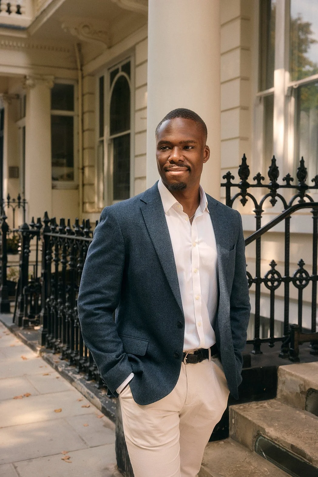 Dating Photographer London | Well-Dressed Portrait