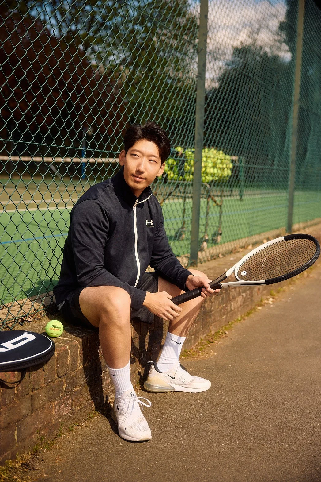 Dating Photographer London | Tennis Portrait