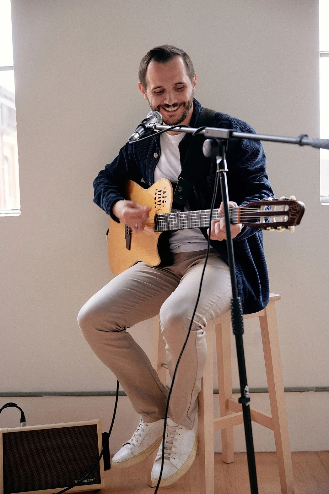 Dating Photographer London | Guitar Practice