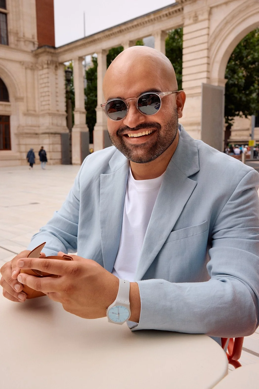 Dating Photographer London | Sunglasses Portrait