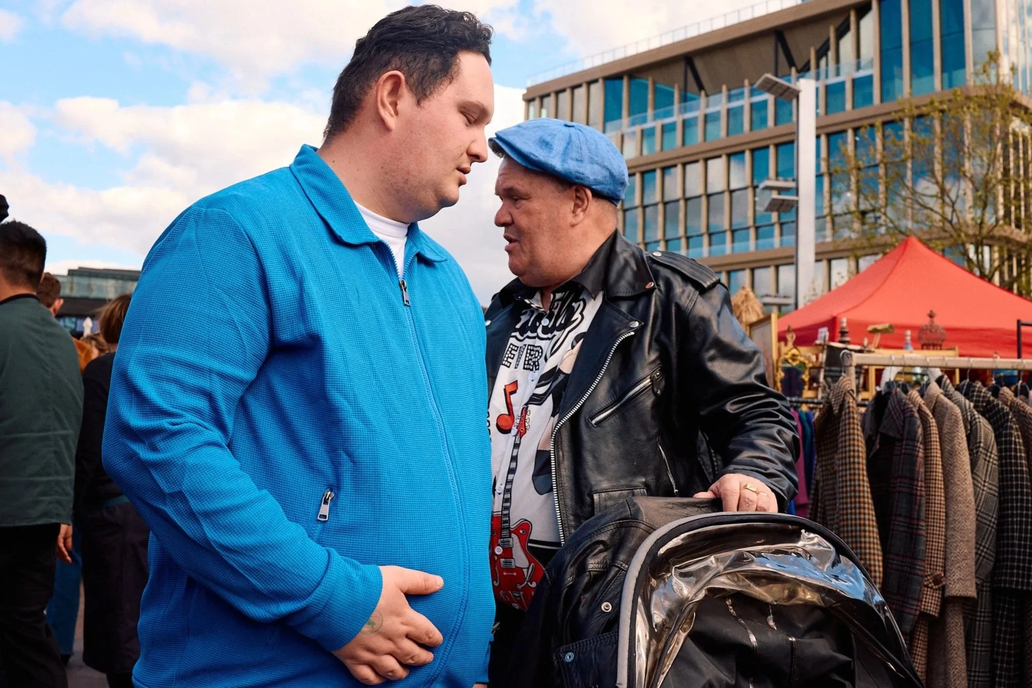 Street Photography London | Father and Son in Market
