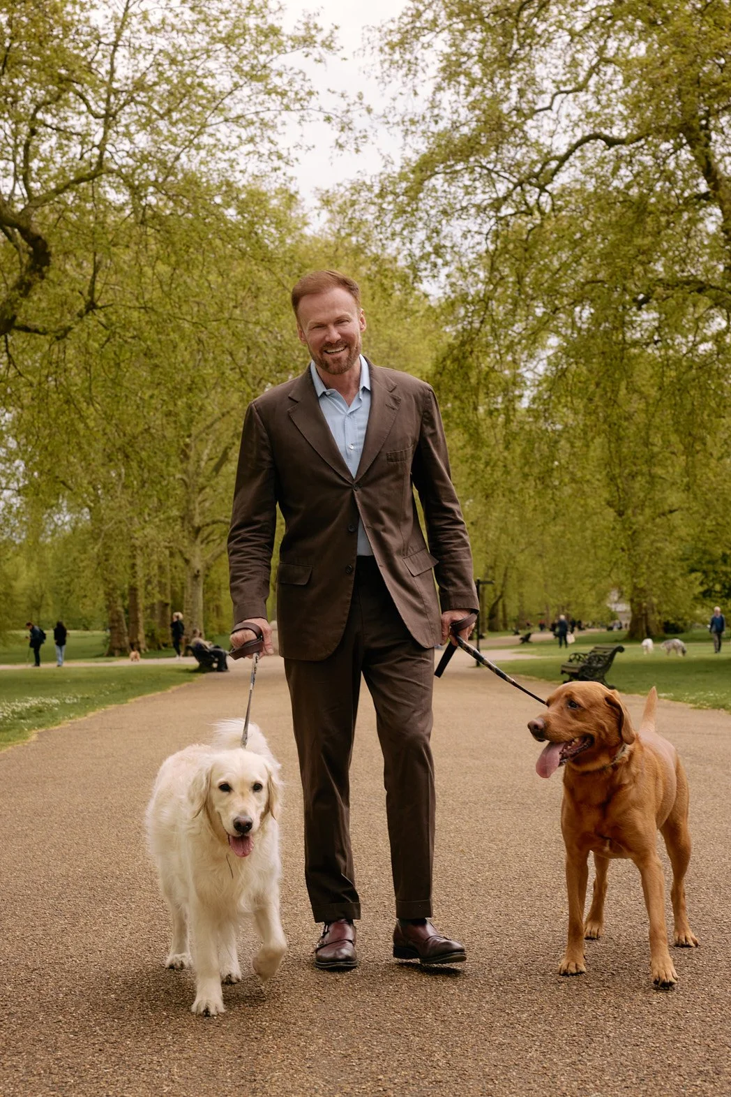 Dating Photography | Well-Dressed Dog Walk