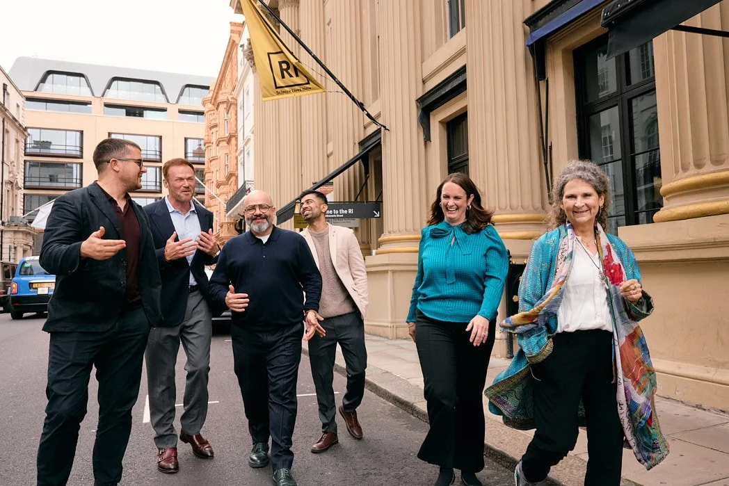 Personal Branding Photography | Candid Executive Team Portrait of Luminous Leadership