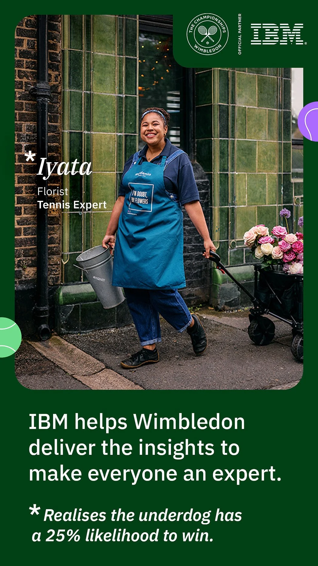 Advertising Photography | IBM x Wimbledon "Everyone's An Expert" London Campaign - Iyata