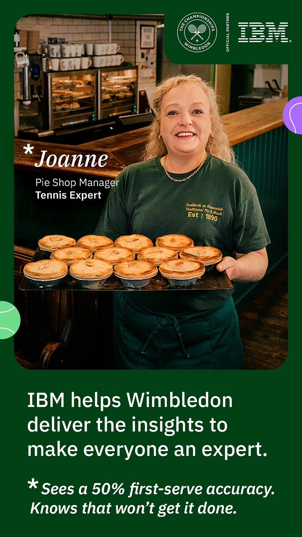 Advertising Photography London, UK | IBM x Wimbledon "Everyone's An Expert" Campaign - Jo