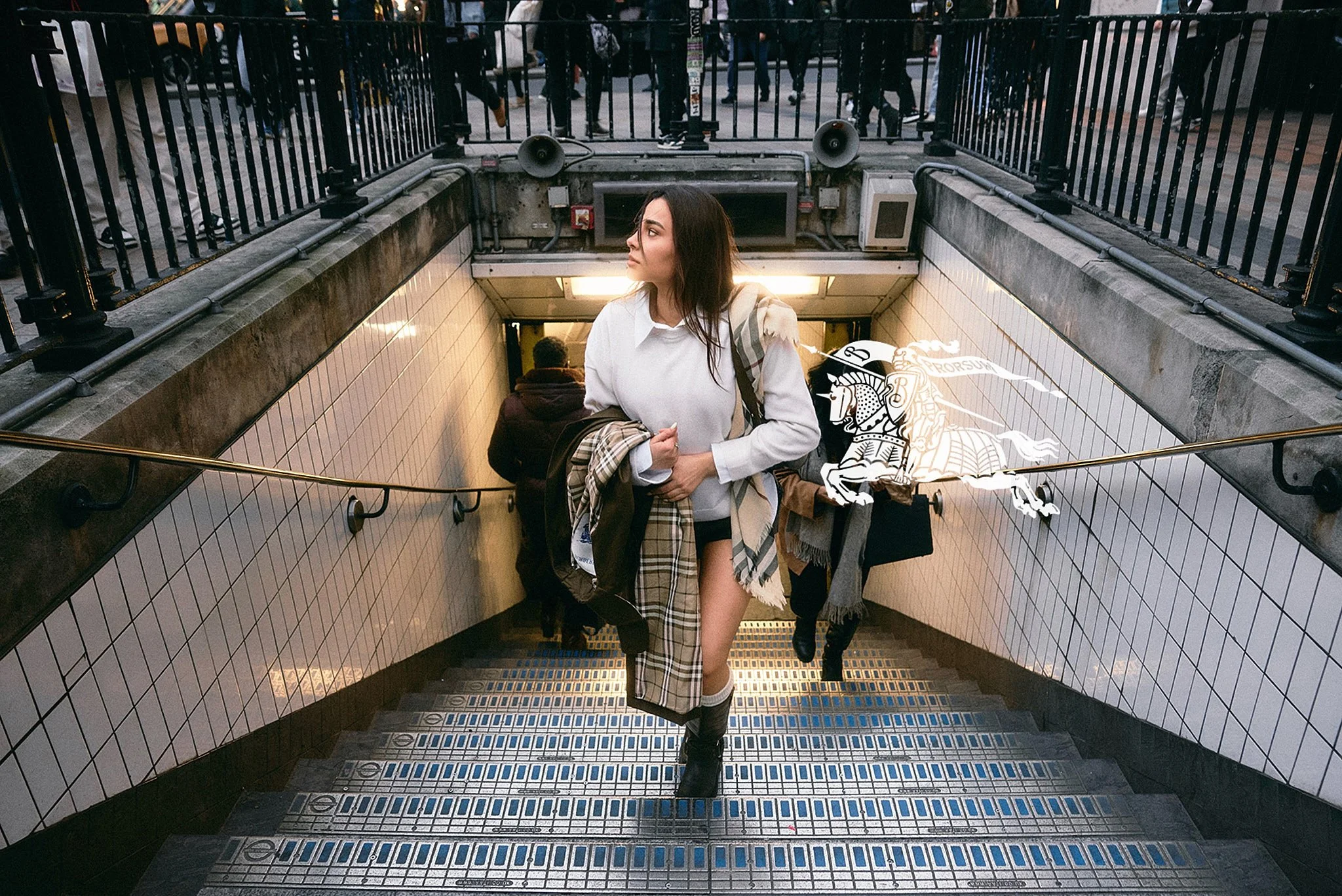 Lifestyle Photography in London, UK | Influencer Tania Shroff for Burberry Fall/Winter Campaign