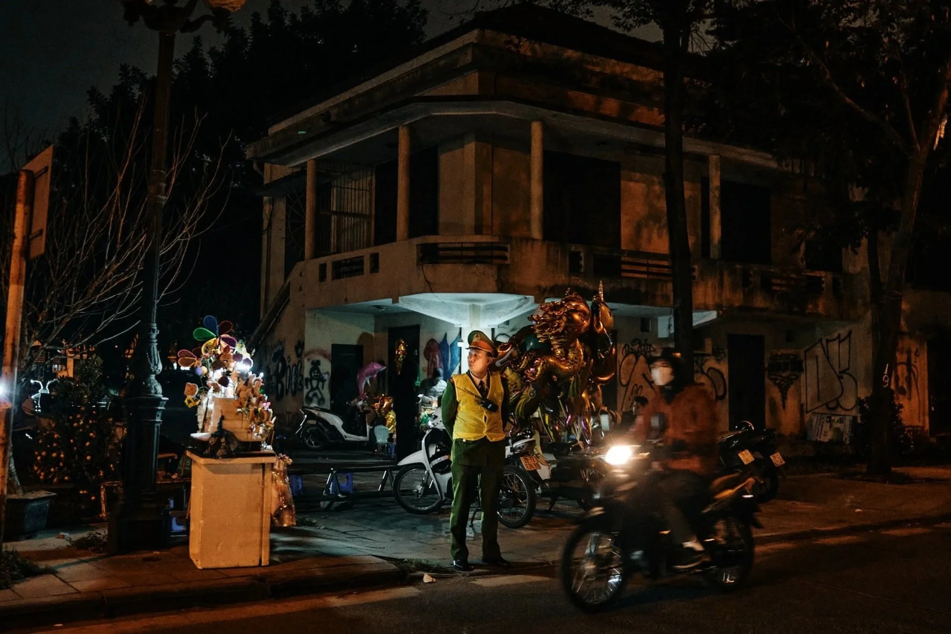 Street Photography | Lunar New Year Police | Hanoi, Vietnam