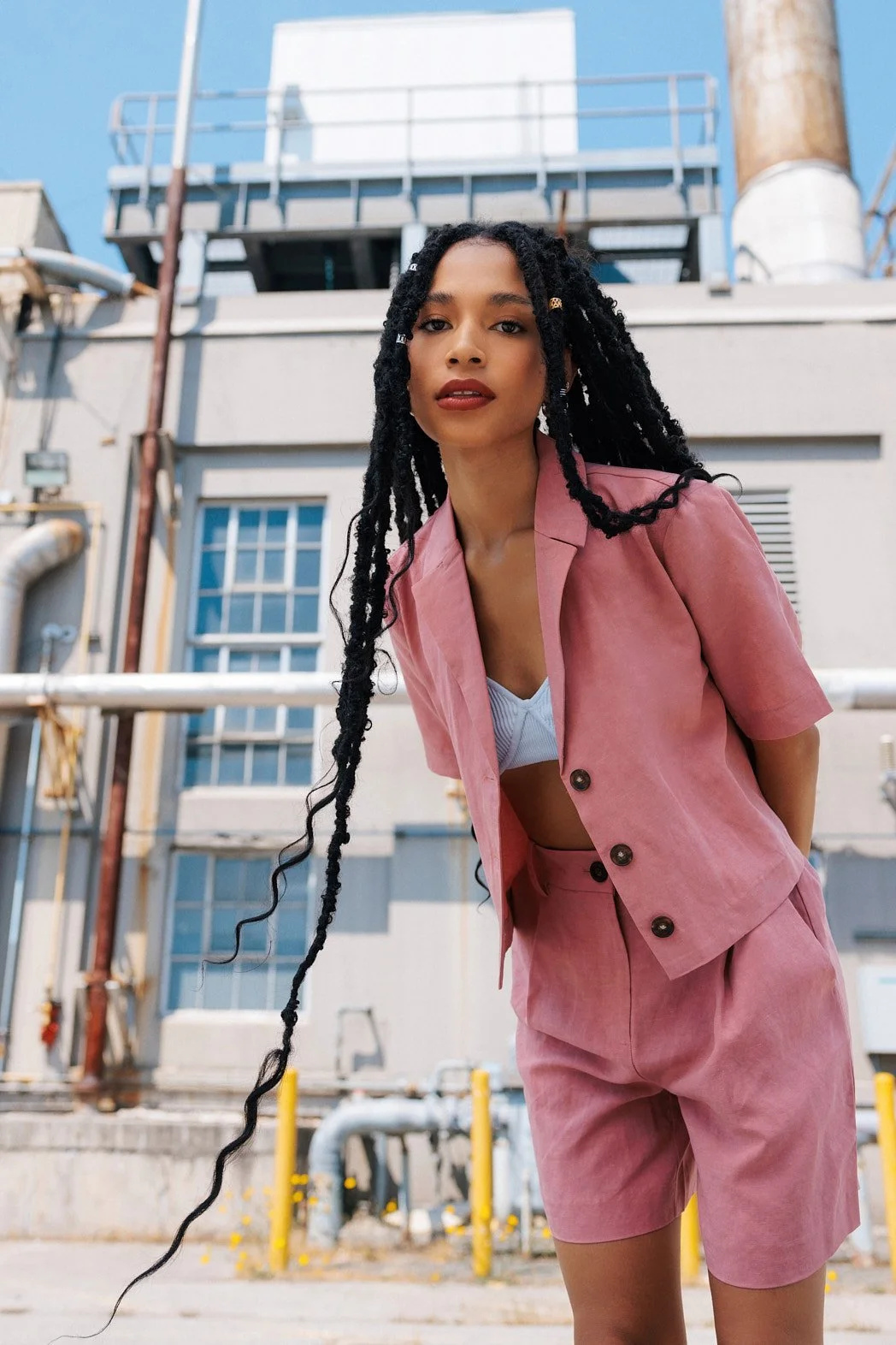 Fashion Photographer London | “Outside the Factory Walls” Editorial Campaign for Frank and Oak - Vents