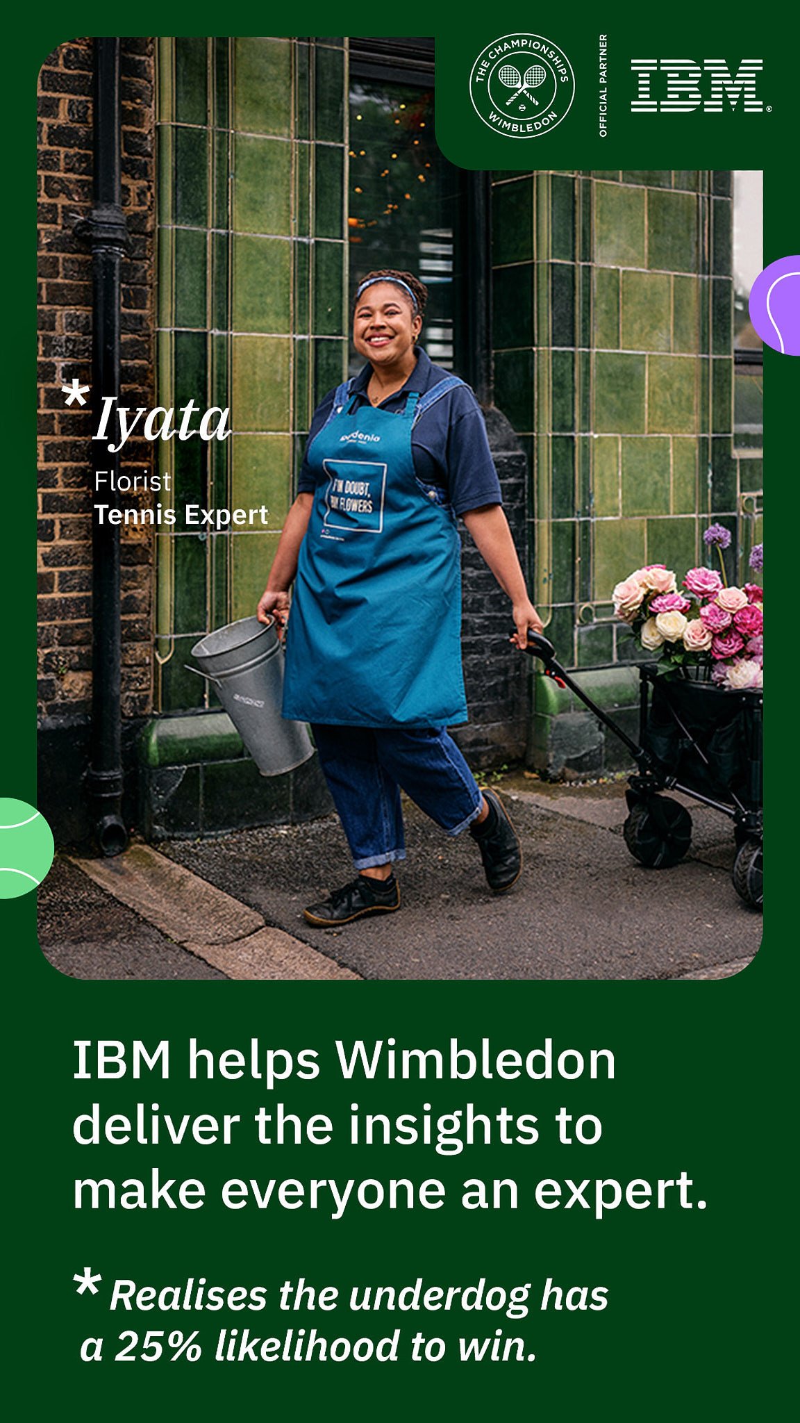 Advertising Photographer London | IBM x Wimbledon "Everyone's An Expert" London Campaign - Iyata