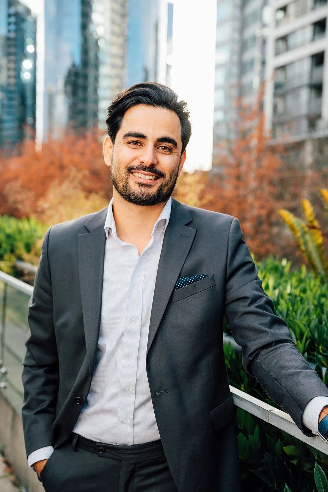 Personal Branding Photographer London | Relaxed Lawyer Portrait