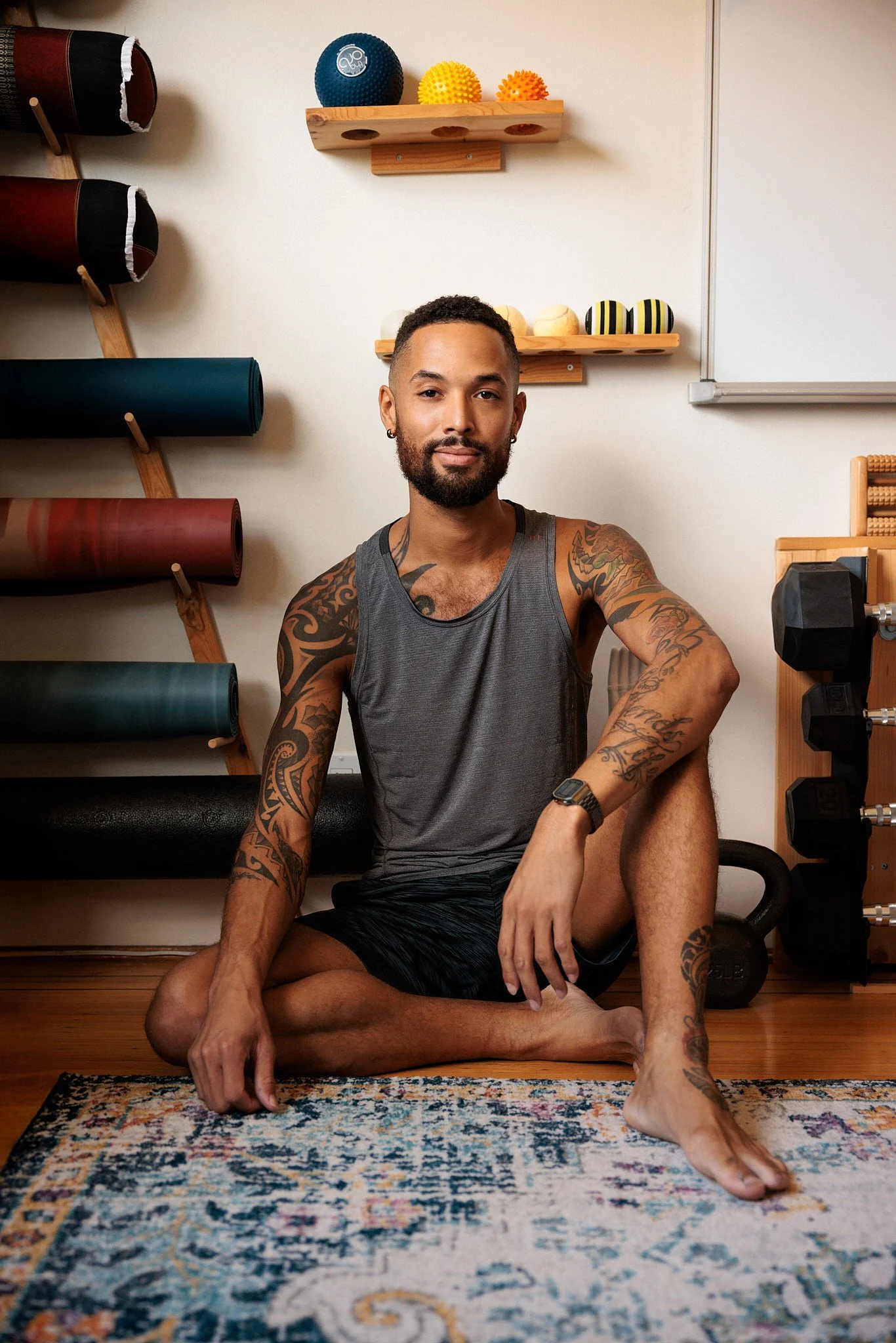 Portrait Photographer London | Yoga Teacher at Rest