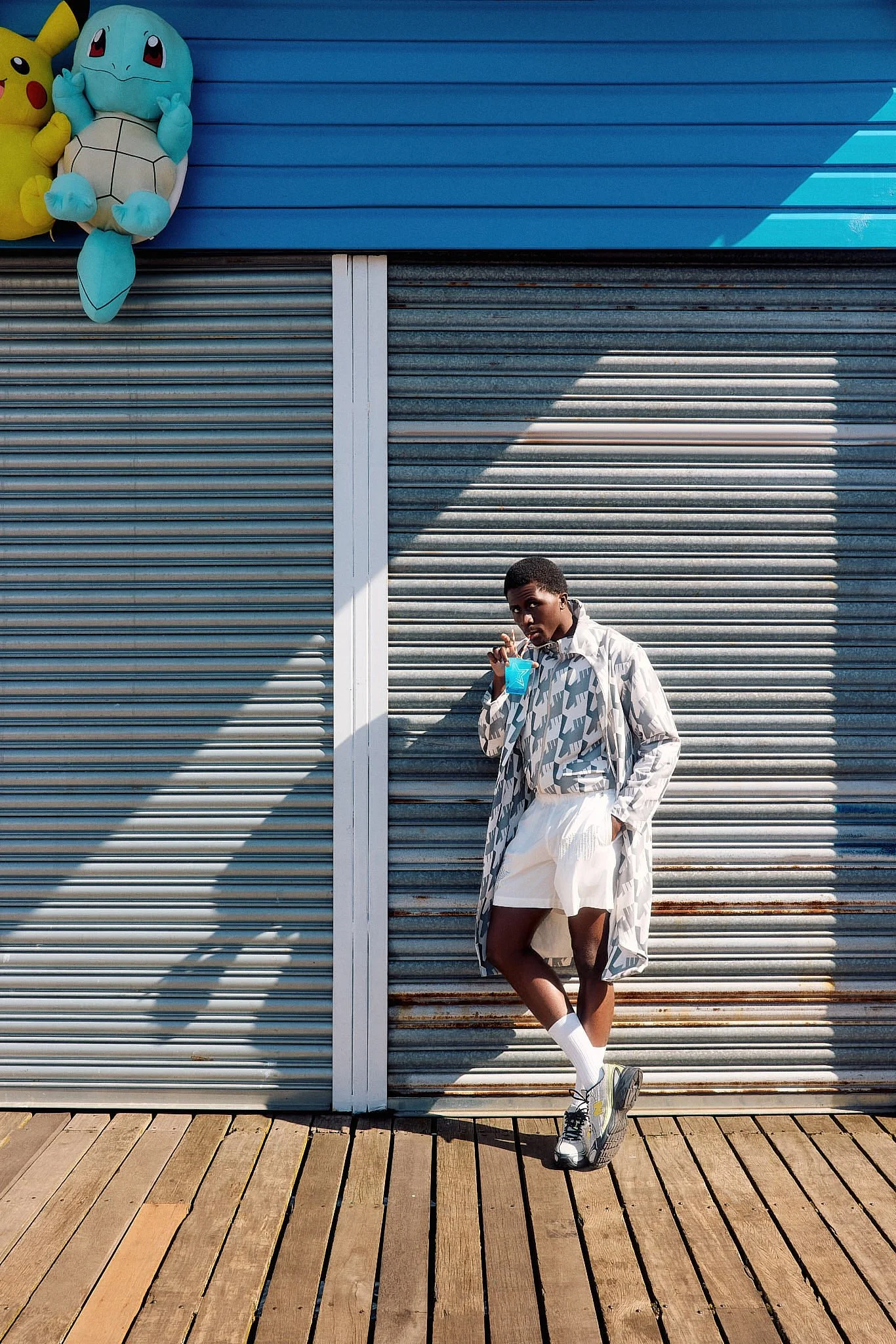 Portrait Photographer London | Slushie on the Boardwalk for The Rakish Gent Magazine