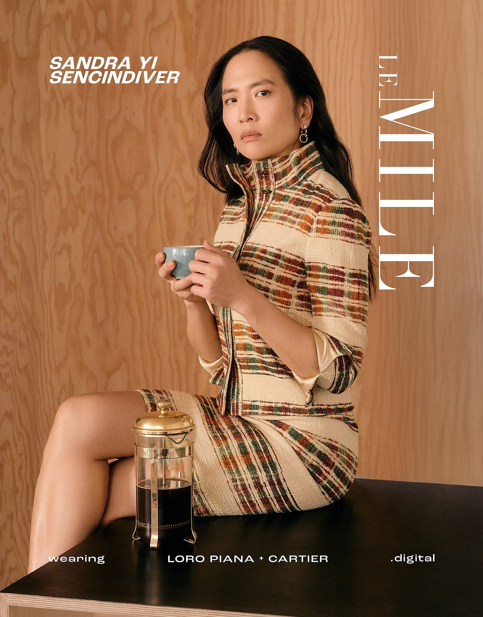 Portrait Photographer London | Sandra Yi Sencindiver for LE MILE