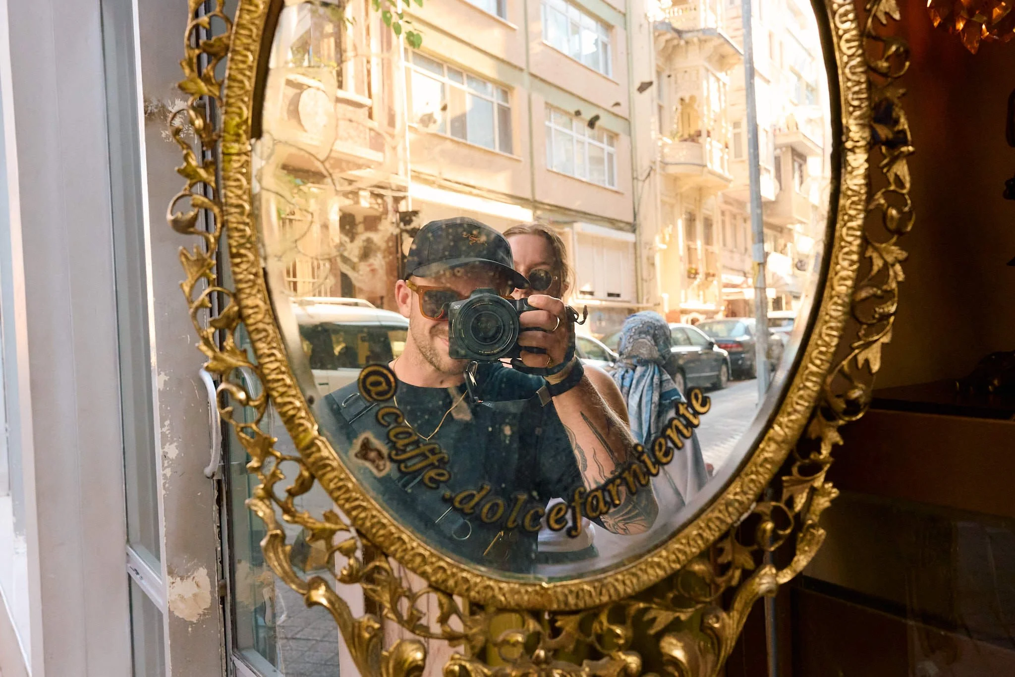 Istanbul Street Photographer | Mirror Selfie with Kira
